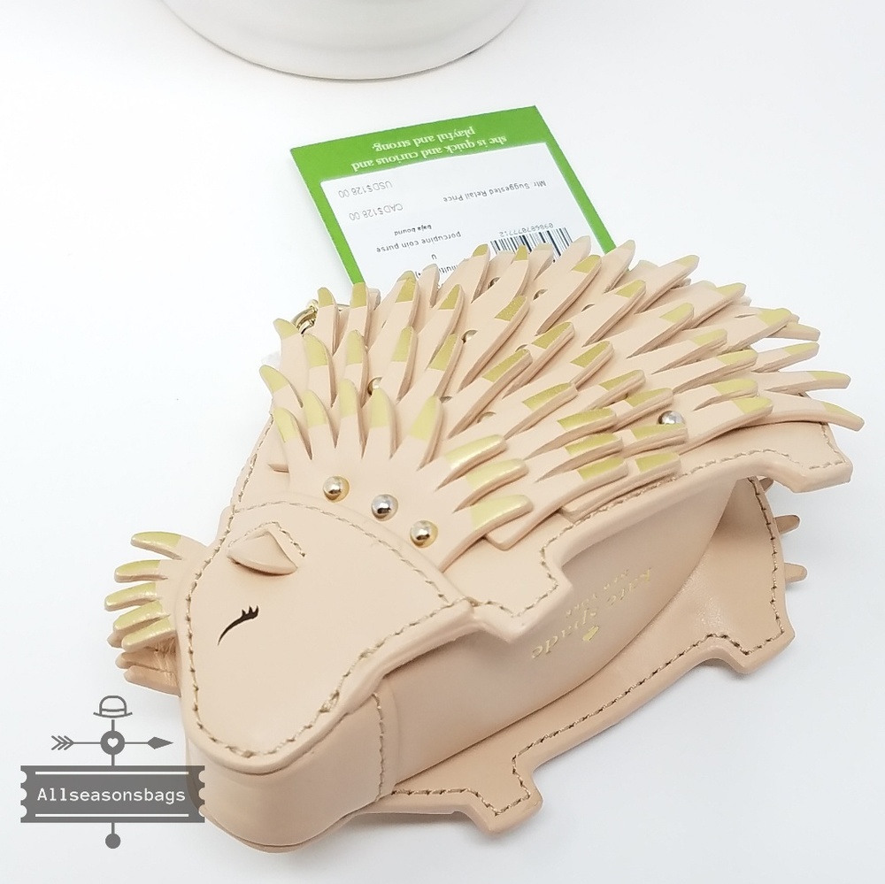 Kate spade porcupine baja bound coin purse nwt - Picture 5 of 8